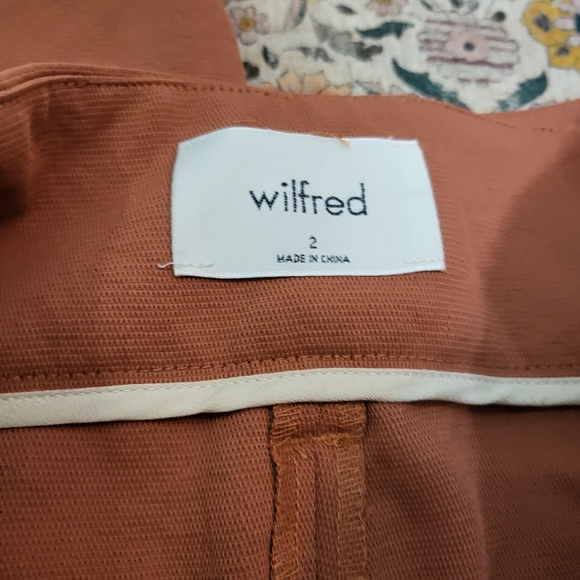 NWOT WILFRED ARITZIA Pants | Size 2 | Paperbag | High Rise Tie Front Trouser - Picture 8 of 14
